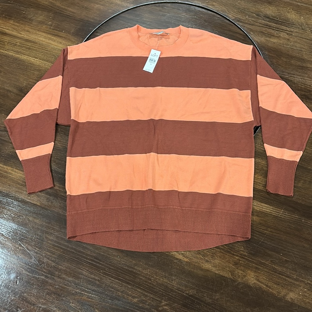 LOFT Striped Sweater